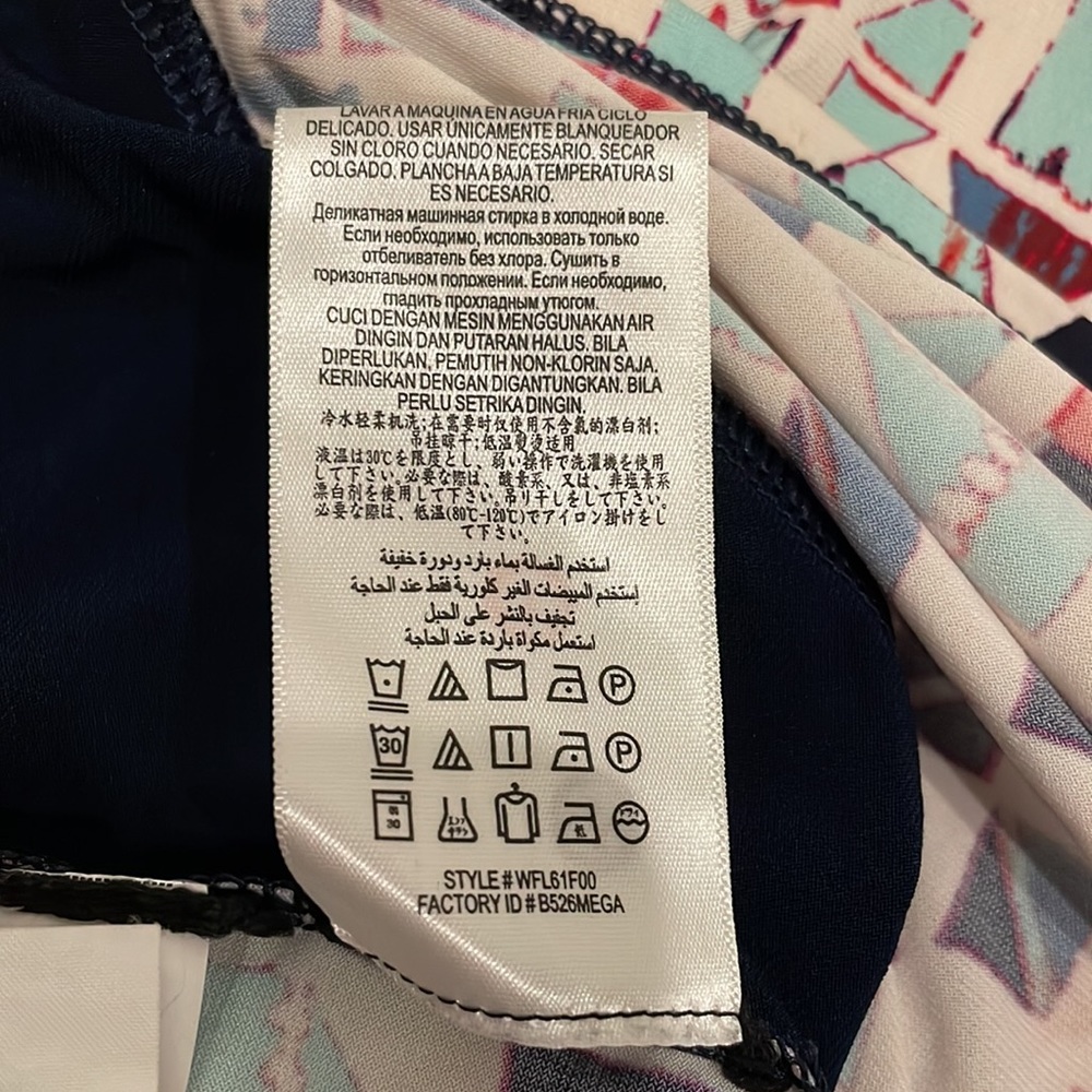 BCBGMaxAzria Kelsee Mosaic Maternity Printed Dress - Picture 8 of 13